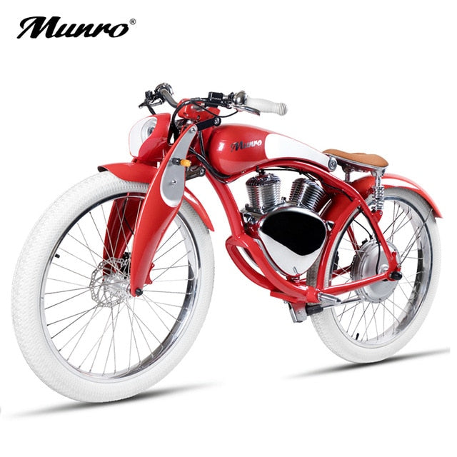 E-BIKE Munro 2.0 Electric motorbike 48V/ lithium battery