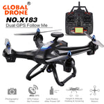 RC Drone X183 With 5GHz WiFi FPV 1080P Camera GPS Brushless Quadcopter