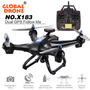 RC Drone X183 With 5GHz WiFi FPV 1080P Camera GPS Brushless Quadcopter