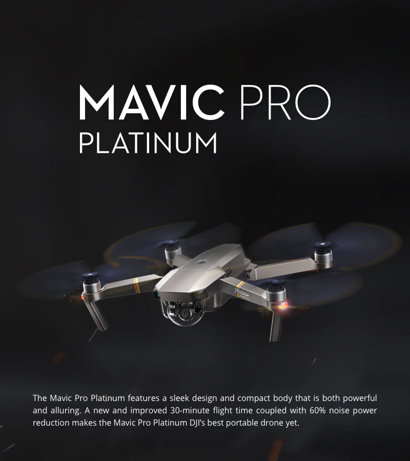 Open box DJI Mavic Pro Platinum