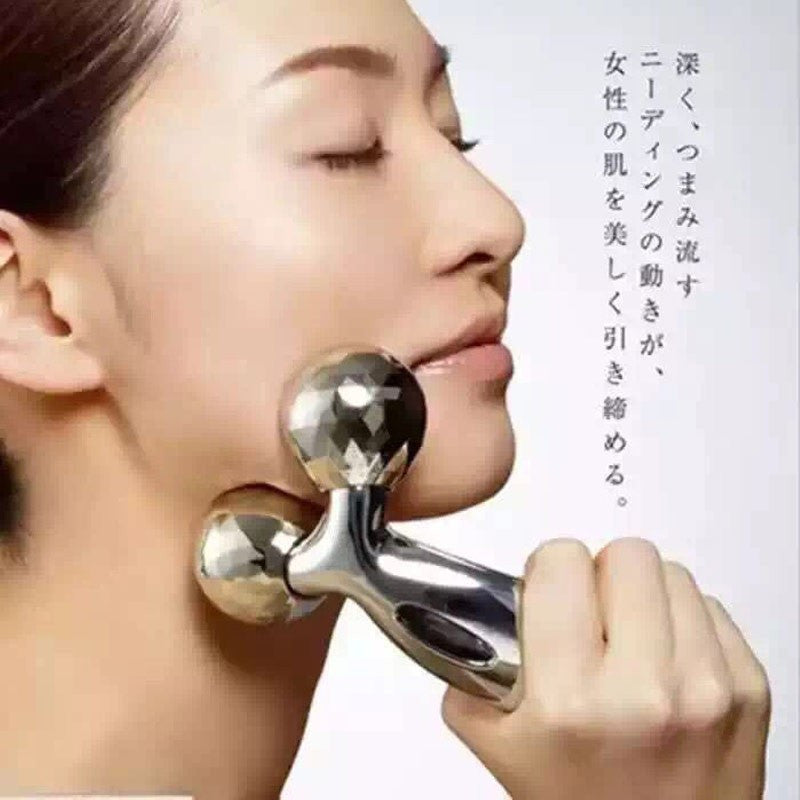 Thin Face  Roller Machine V Massage Instrument for Facial Muscle 3 D Massage Ball