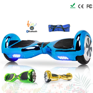 Chrome6 Blue Hoverboard