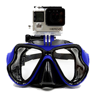 Snorkeling Diving Mask With Camera Mount